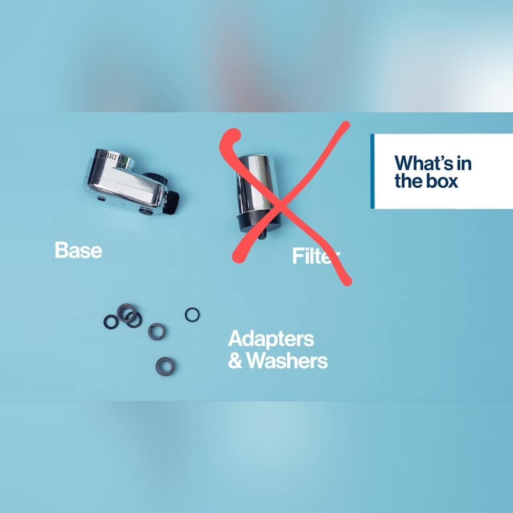 Brita Basic Faucet Mount System (FILTER NOT INCLUDED) - Picture 2 of 16